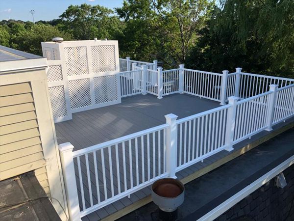 Trex Decking and hand rails