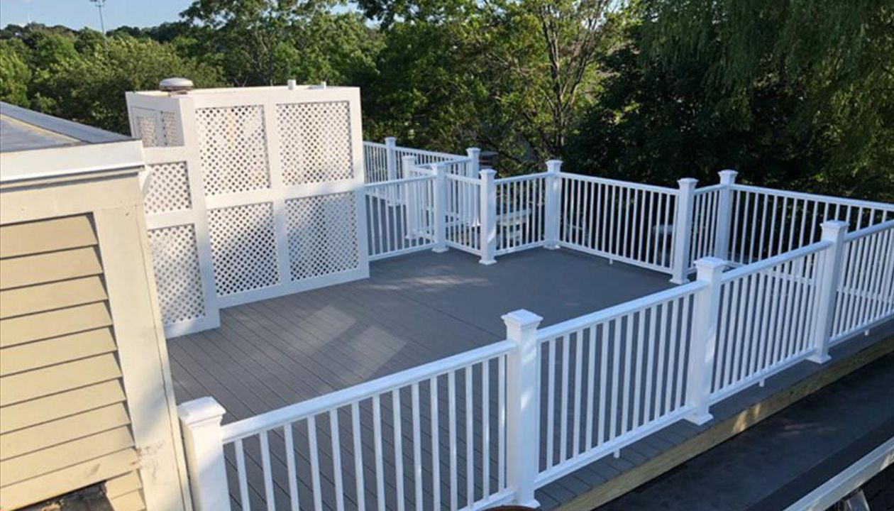 Trex Decking and hand rails