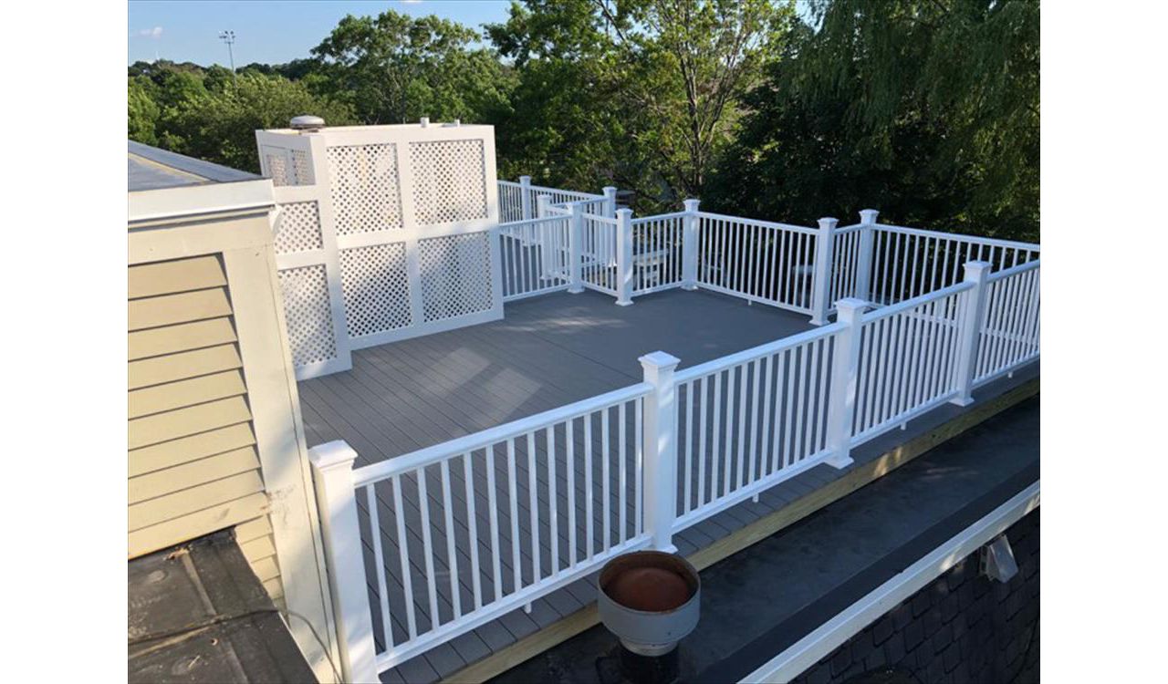 Trex Decking and hand rails