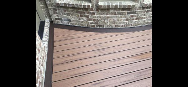 Transcend Tiki Torch with curved Lava Rock picture frame border