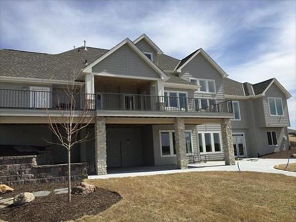 Custom Trex deck design, Omaha, Nebraska