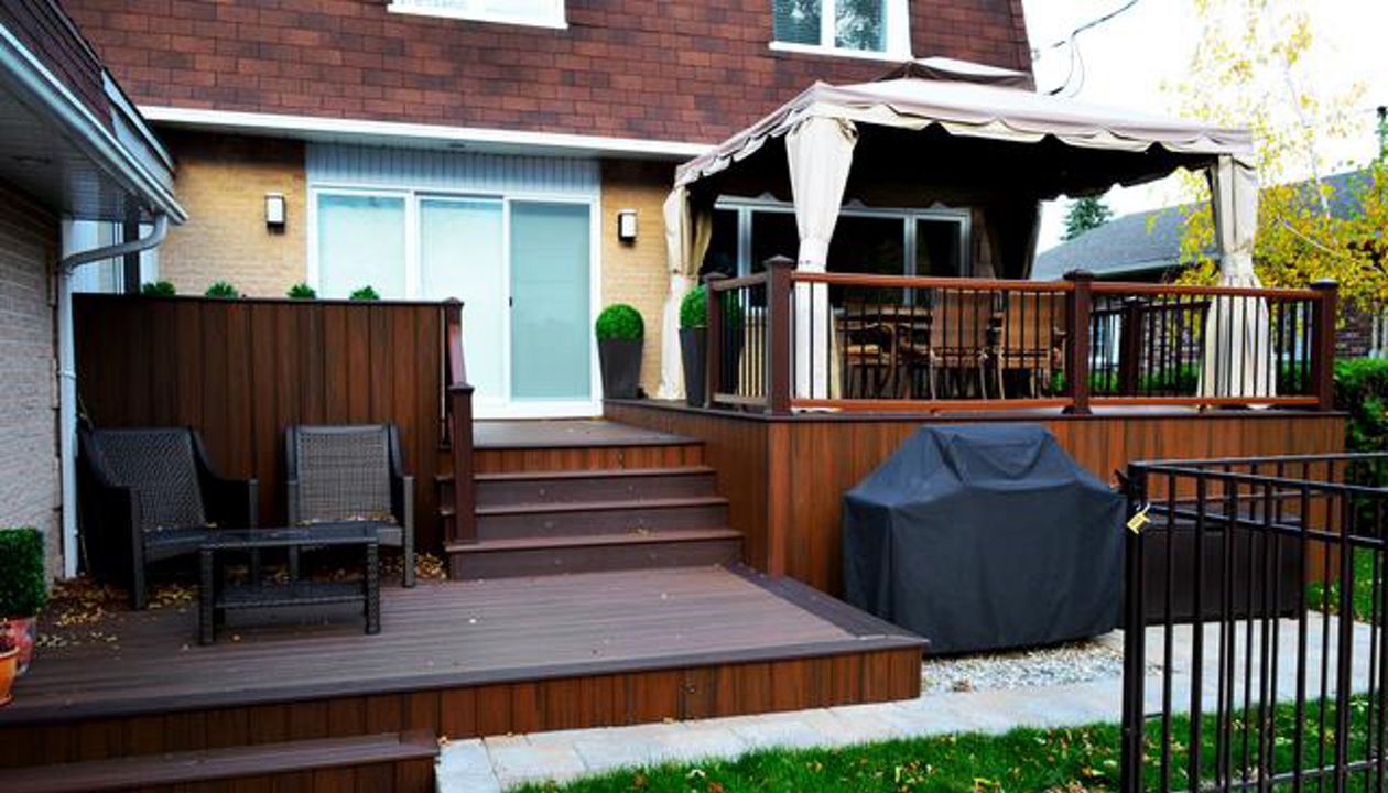 Terrasse trois pallier