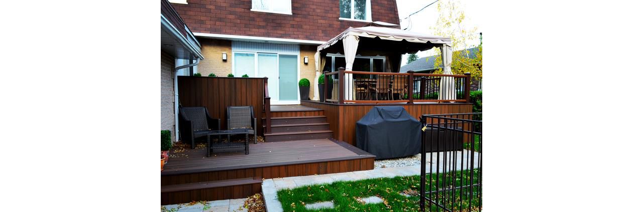 Terrasse trois pallier