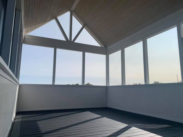 Trex Screen Room in Fortville