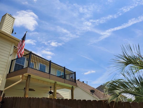 Toasted sand and Trex Rain Escapes waterproof system