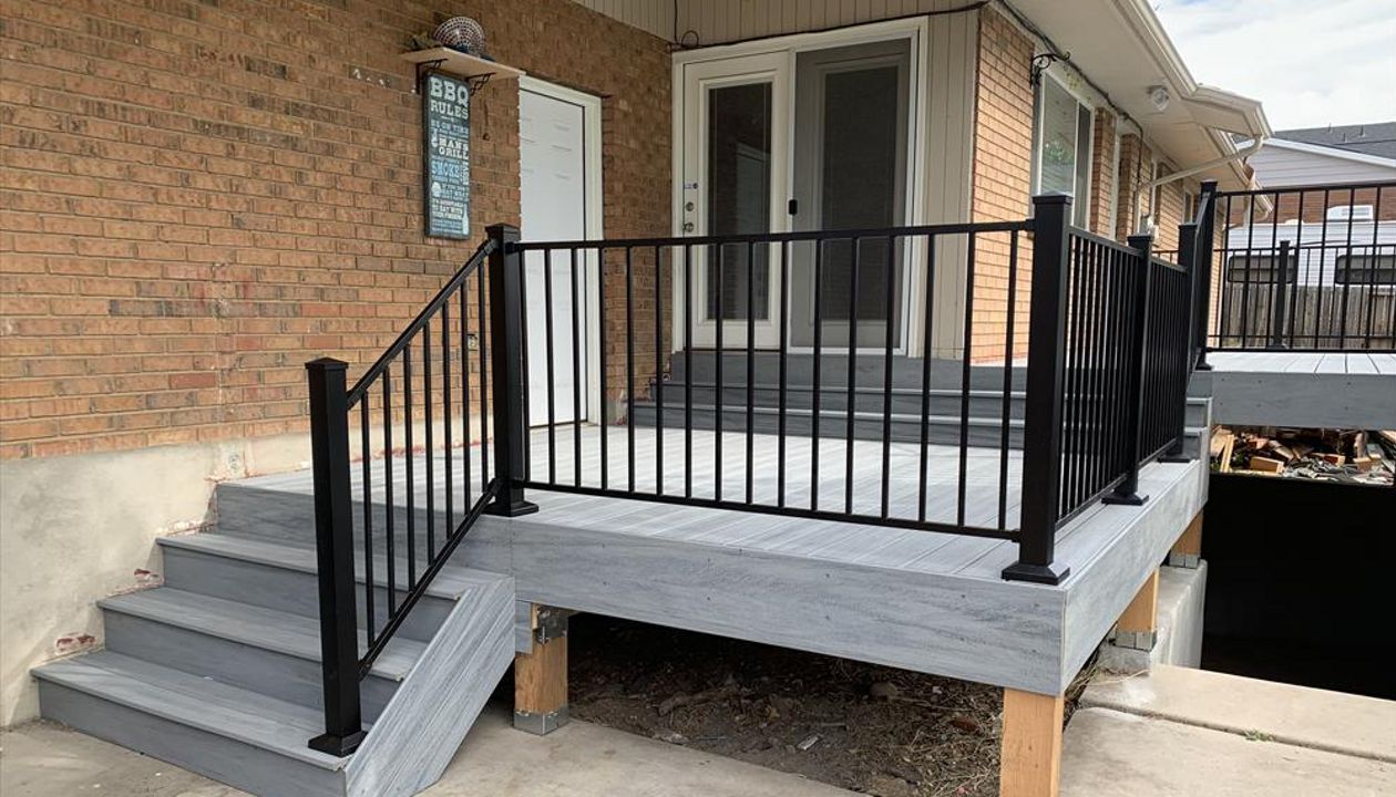 Trex Enhance Naturals Foggy Wharf Salt Lake County