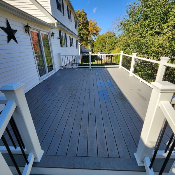 Pebble Grey Rear Porch