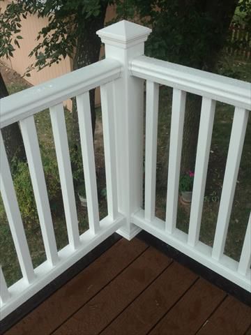 Trex Transcend Classic White Railing