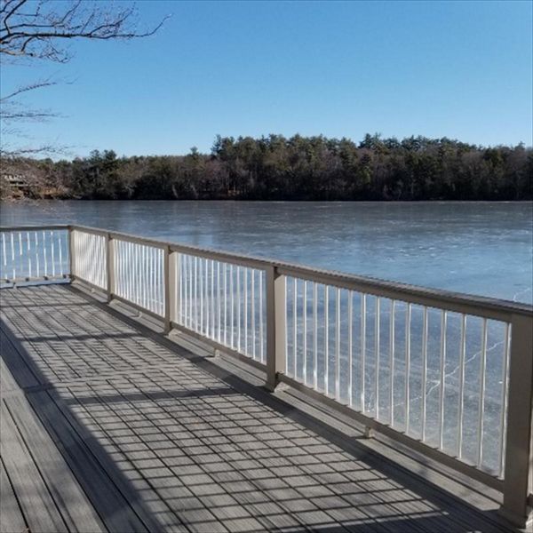 Trex Transcend Island Mist Decking With Hidden Fasteners