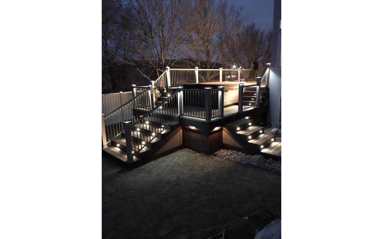 Trex Transcend Deck with Trex Lighting Salt Lake City, UT