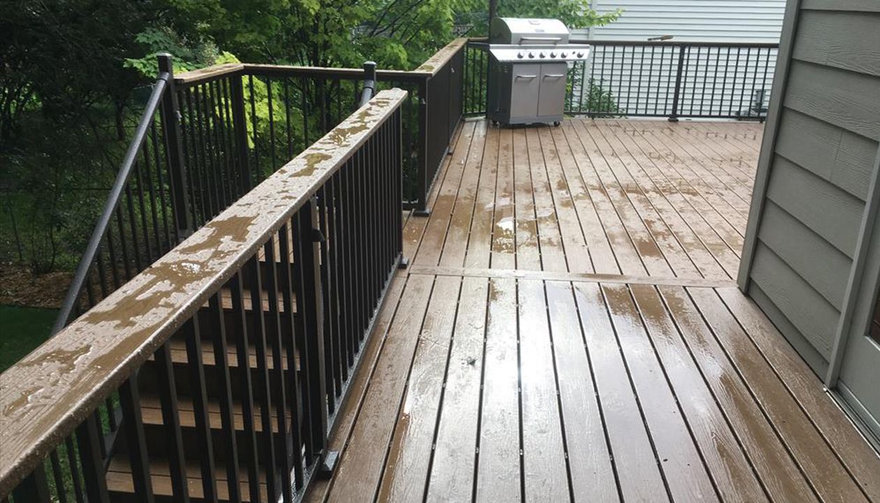 Enhance Beach Dune Deck Drink Rail