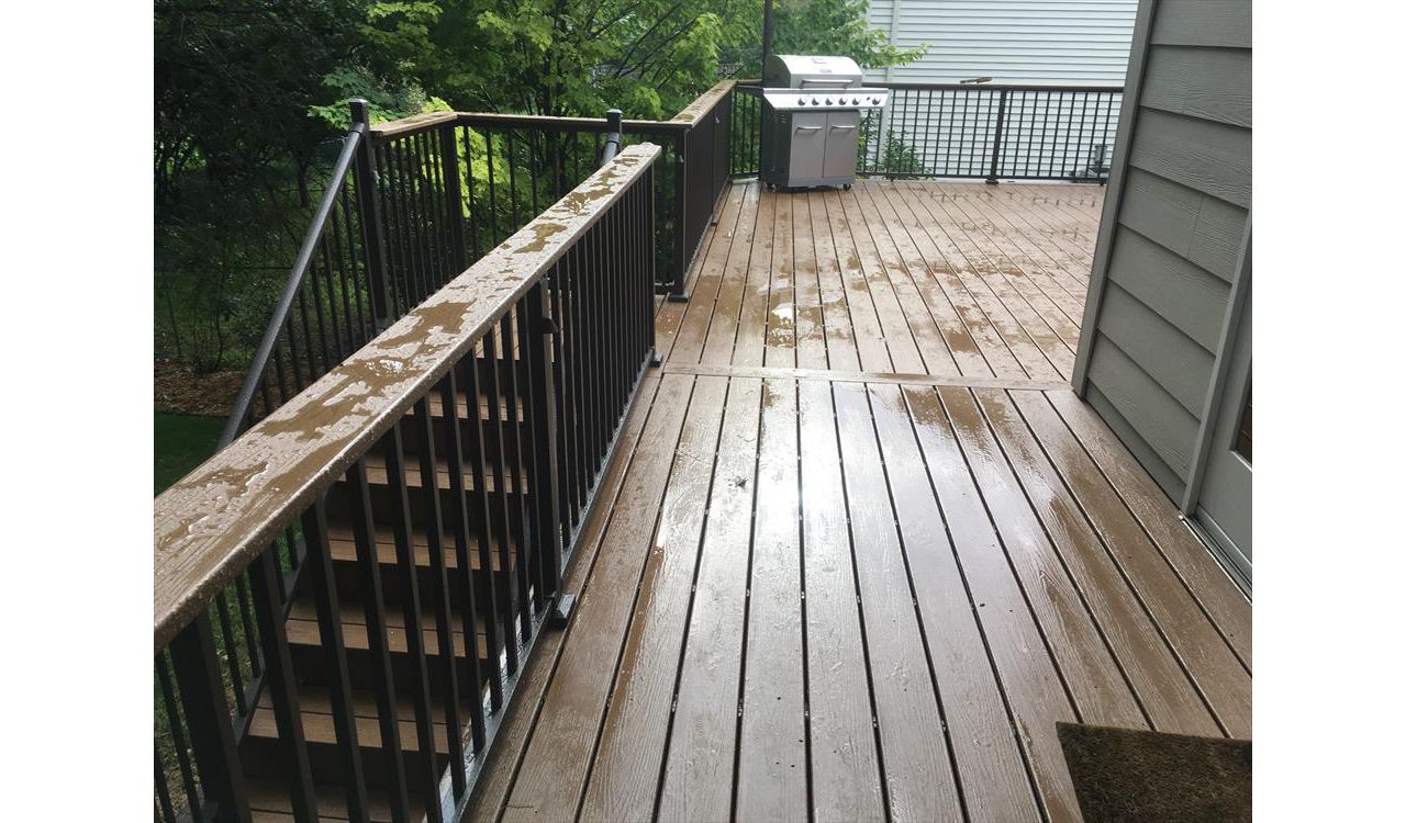Enhance Beach Dune Deck Drink Rail