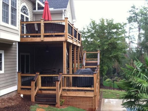 Trex Transcend Vintage Lantern decking