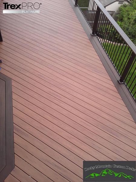 Trex Transcend Tiki Torch Deck