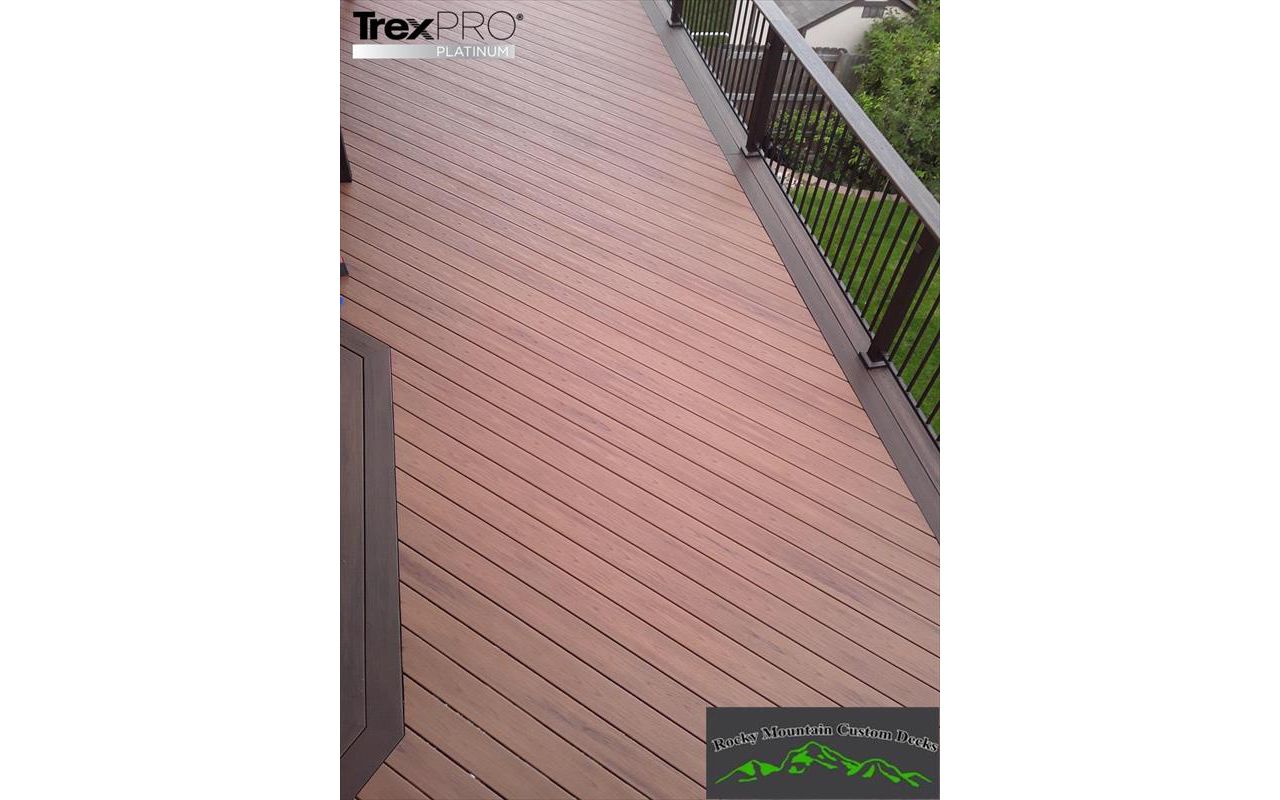Trex Transcend Tiki Torch Deck