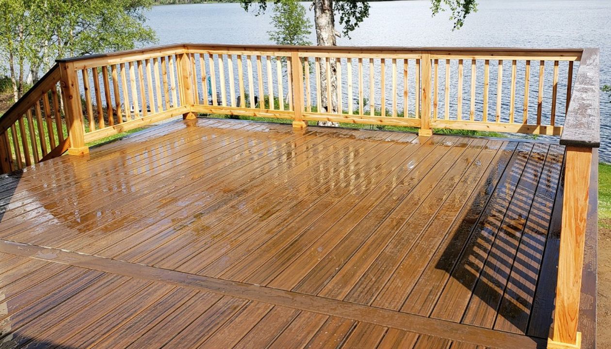 Trex Transcend Spiced Rum compliments all finishes, materials and views.