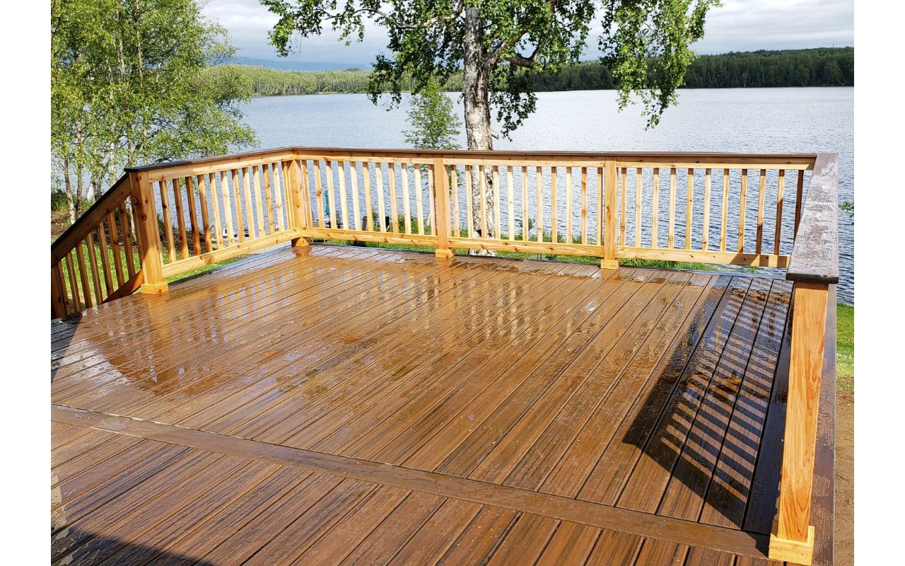 Trex Transcend Spiced Rum compliments all finishes, materials and views.