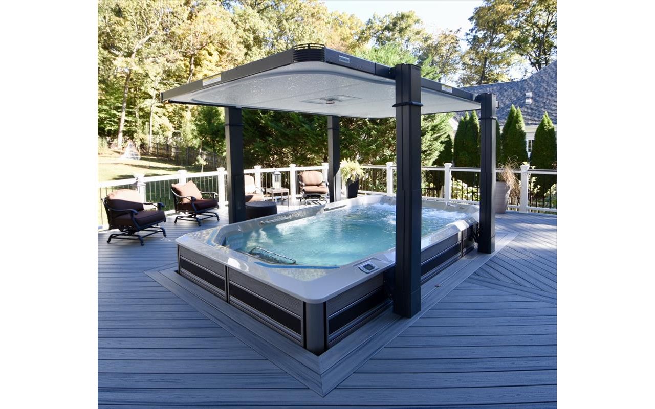 Island Mist Deck w/ Swim Spa