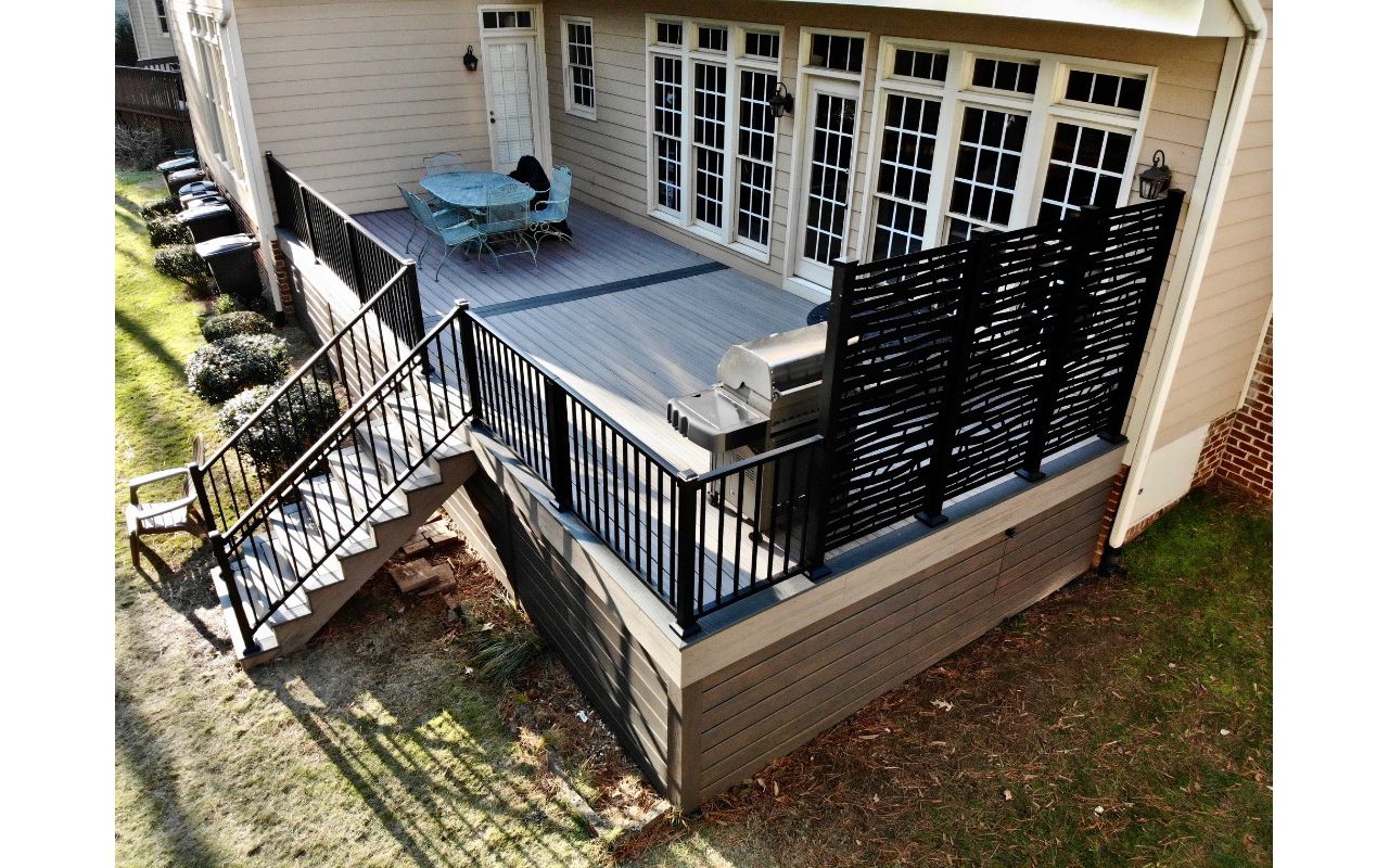 Enhance Rocky Harbor with Signature railing.