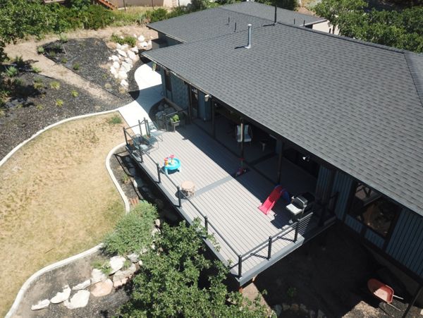 Ogden City Rocky Harbor Decking with Clam Shell Accents