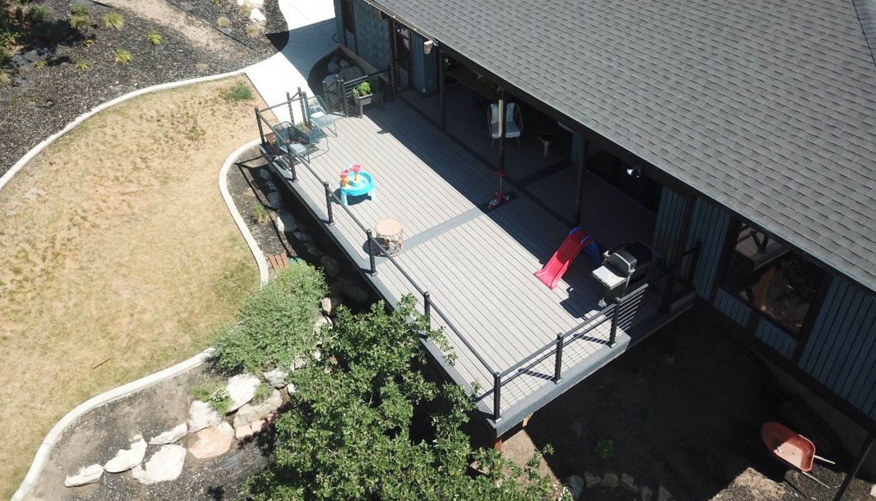 Ogden City Rocky Harbor Decking with Clam Shell Accents