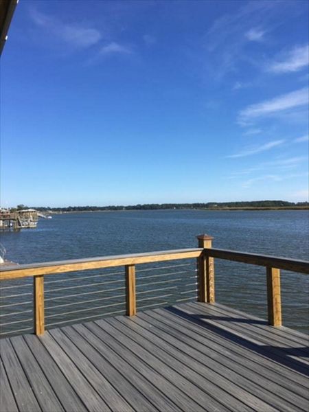 Trex Transcend Island Mist Decking in Savannah, GA