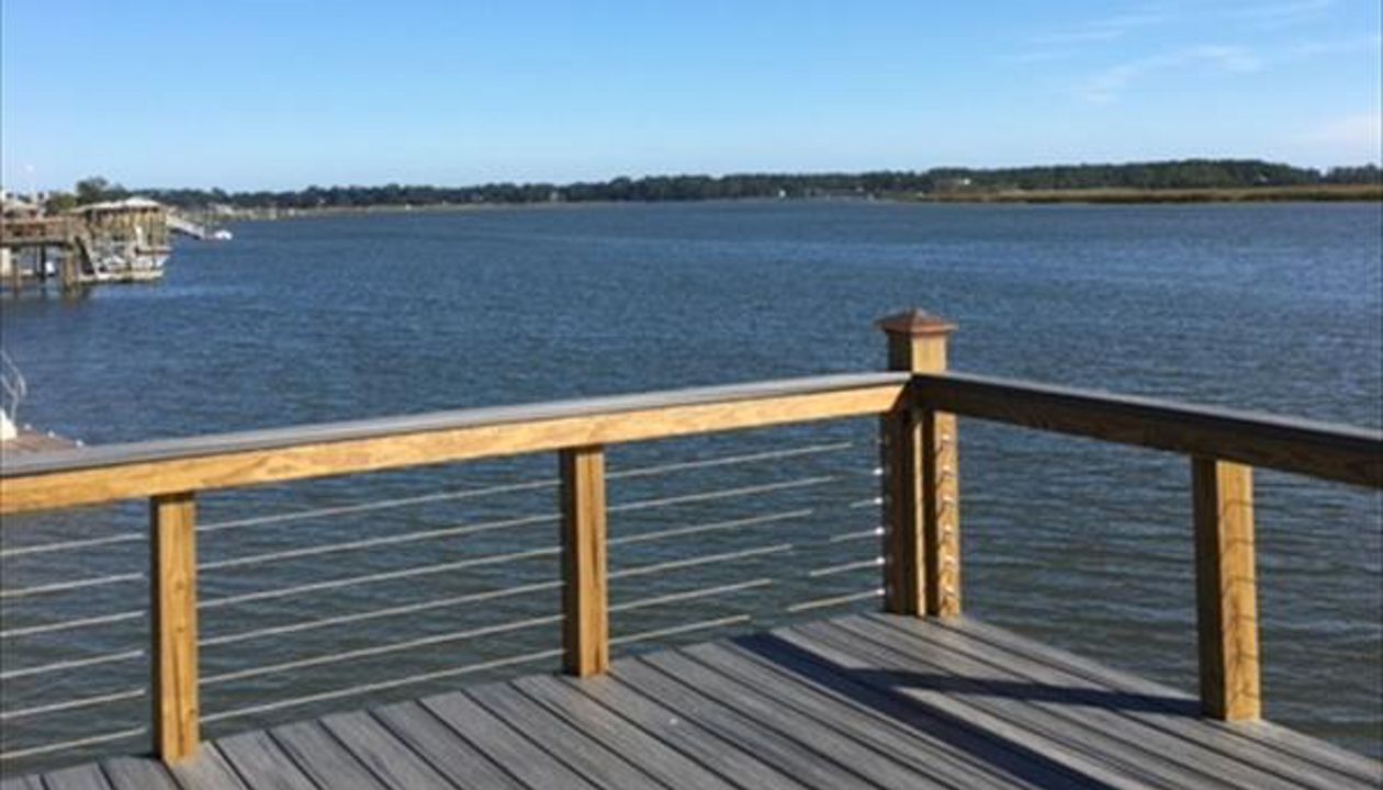 Trex Transcend Island Mist Decking in Savannah, GA