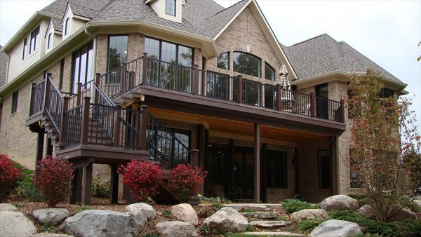 Trex deck in Brighton, Michigan