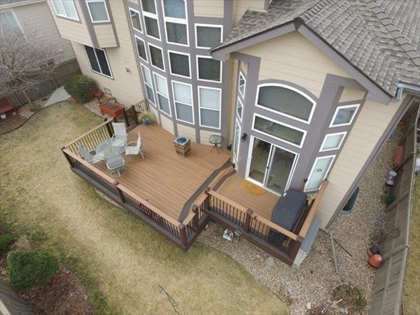 Trex Deck Havana Gold; Spiced Rum Border Aurora, CO