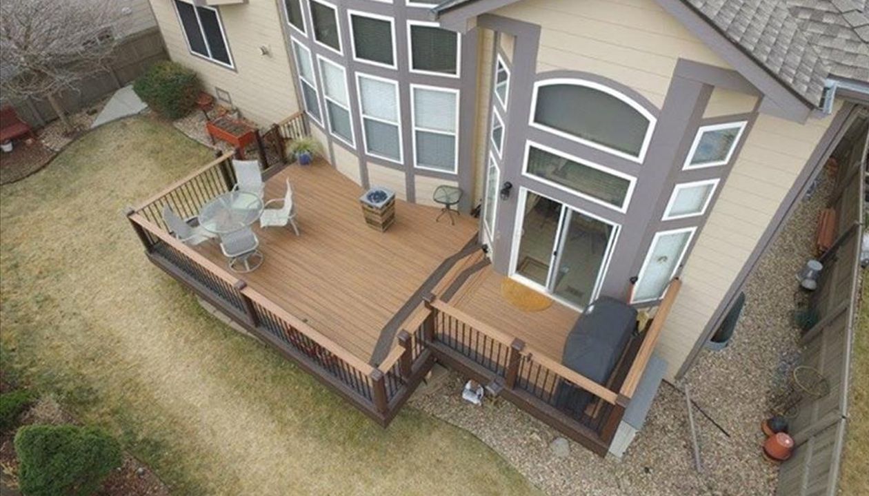 Trex Deck Havana Gold; Spiced Rum Border Aurora, CO