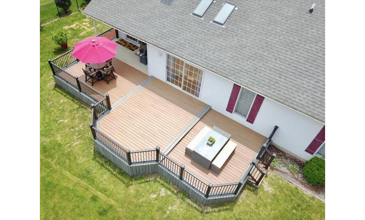 Trex deck and rail in Savoy IL.