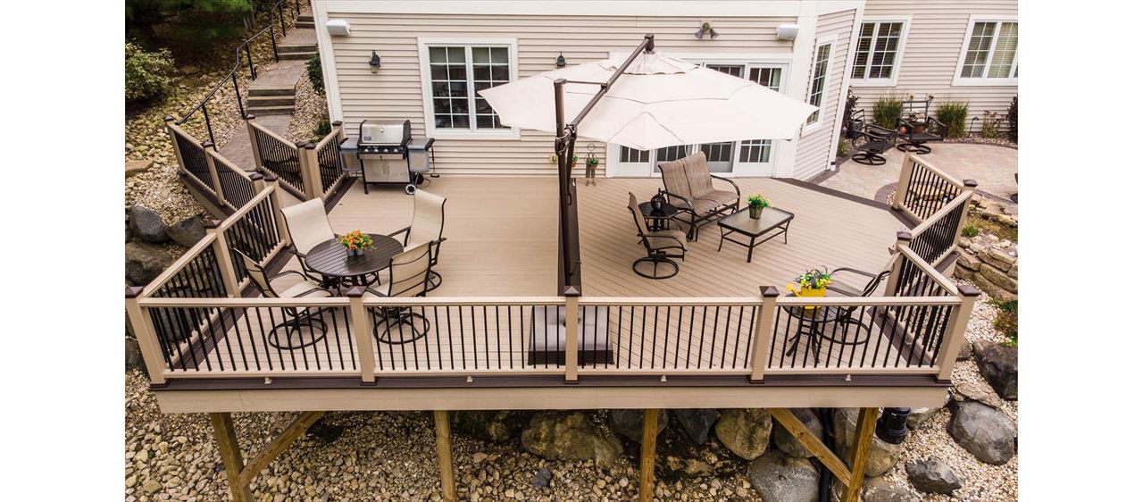 A deck you can host all your parties on, without the worry of wear and tear.