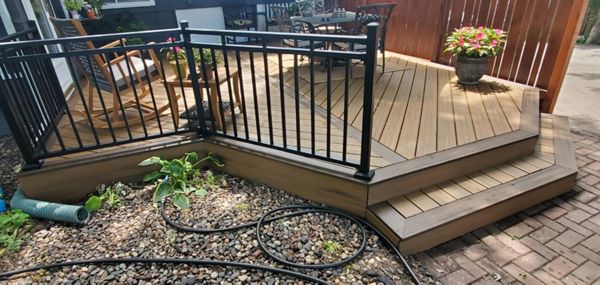 Tiki Torch with Spiced Rum Accent