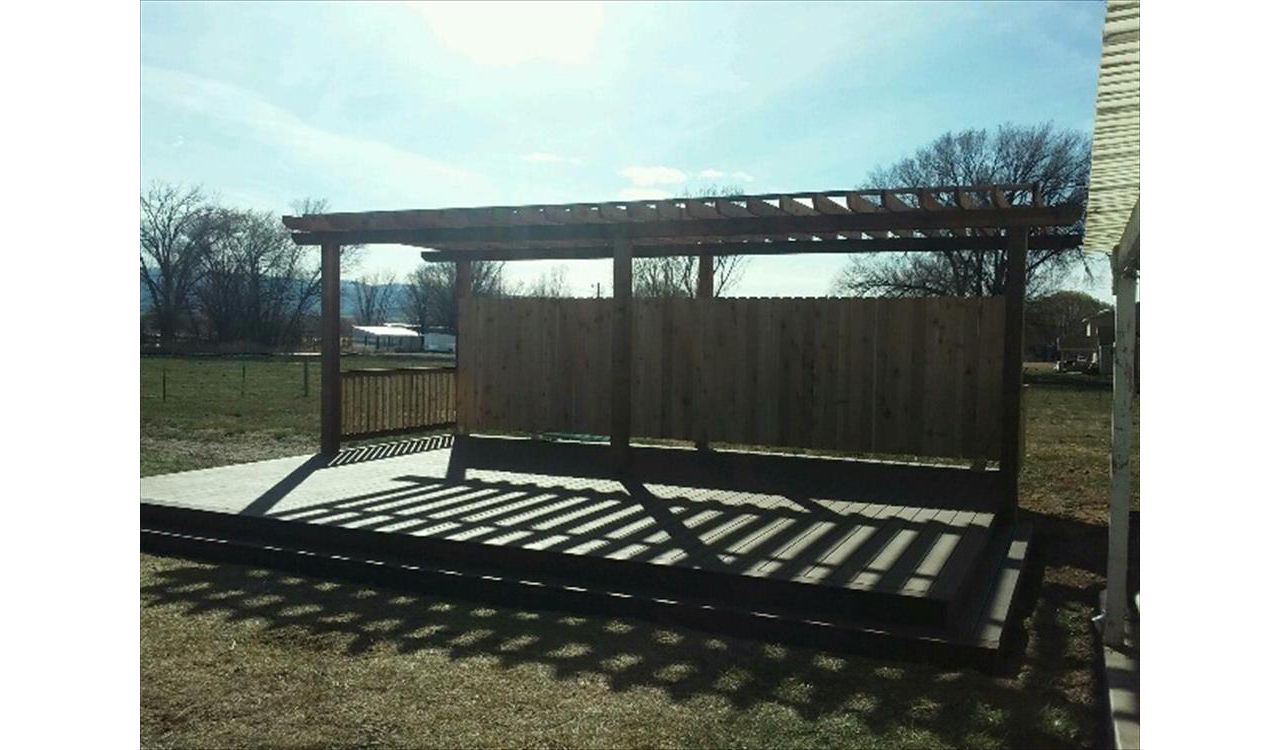Select with Hidden Fasteners Cedar Pergola