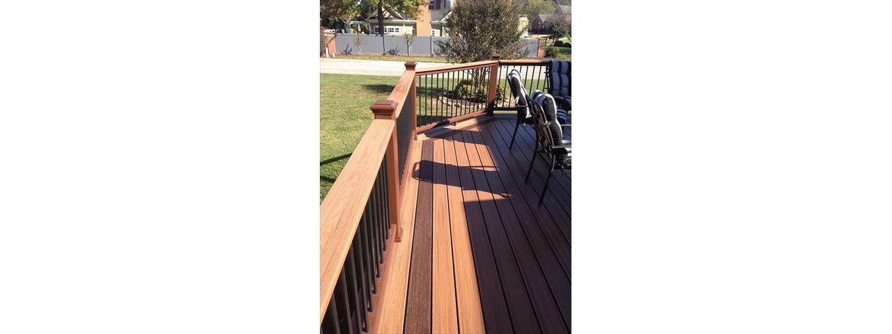 Great Trex composite deck, Maryville, TN