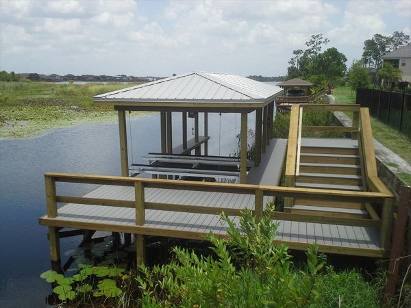 Trex Select Pebble Grey Dock