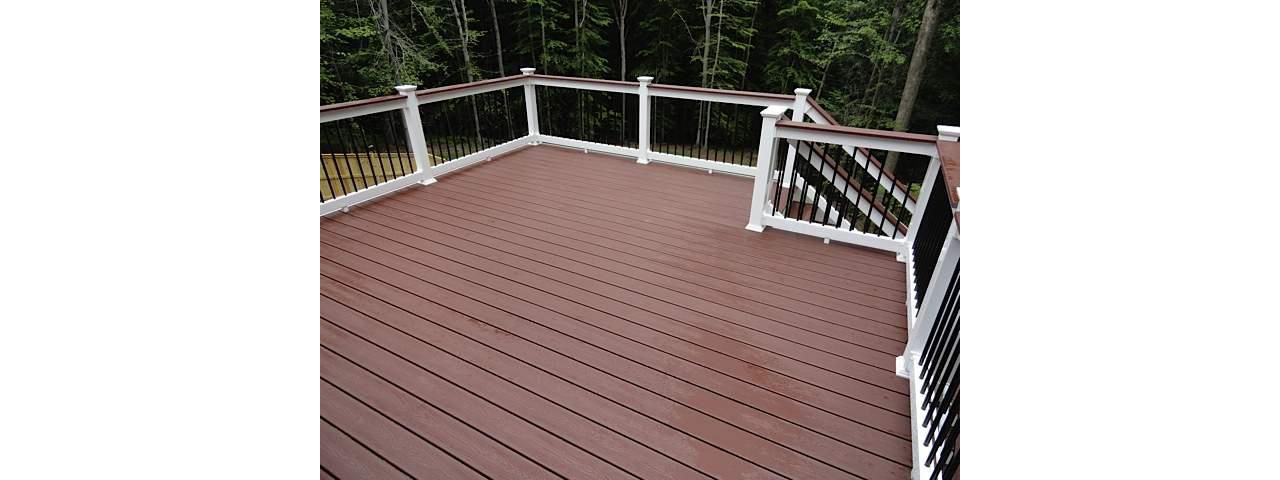 Trex Transcend Fire Pit Decking