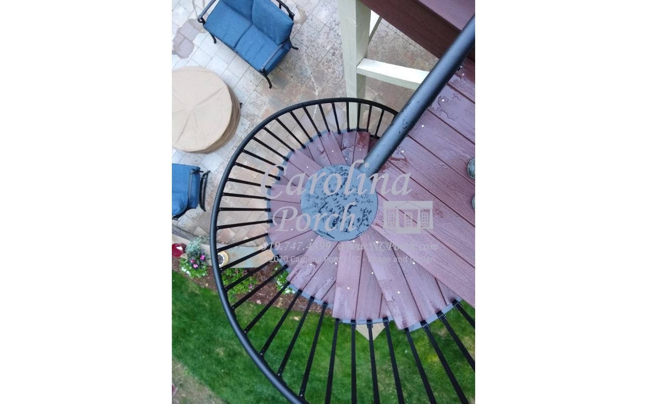 Trex Spiral Stairs