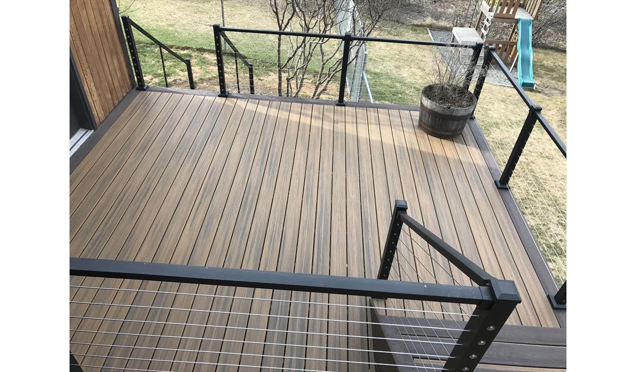 Havana Gold trex decking