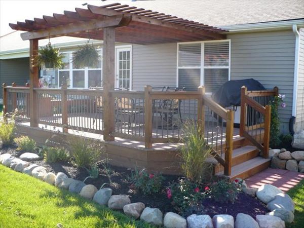 Deck w/ Trex Top Decking