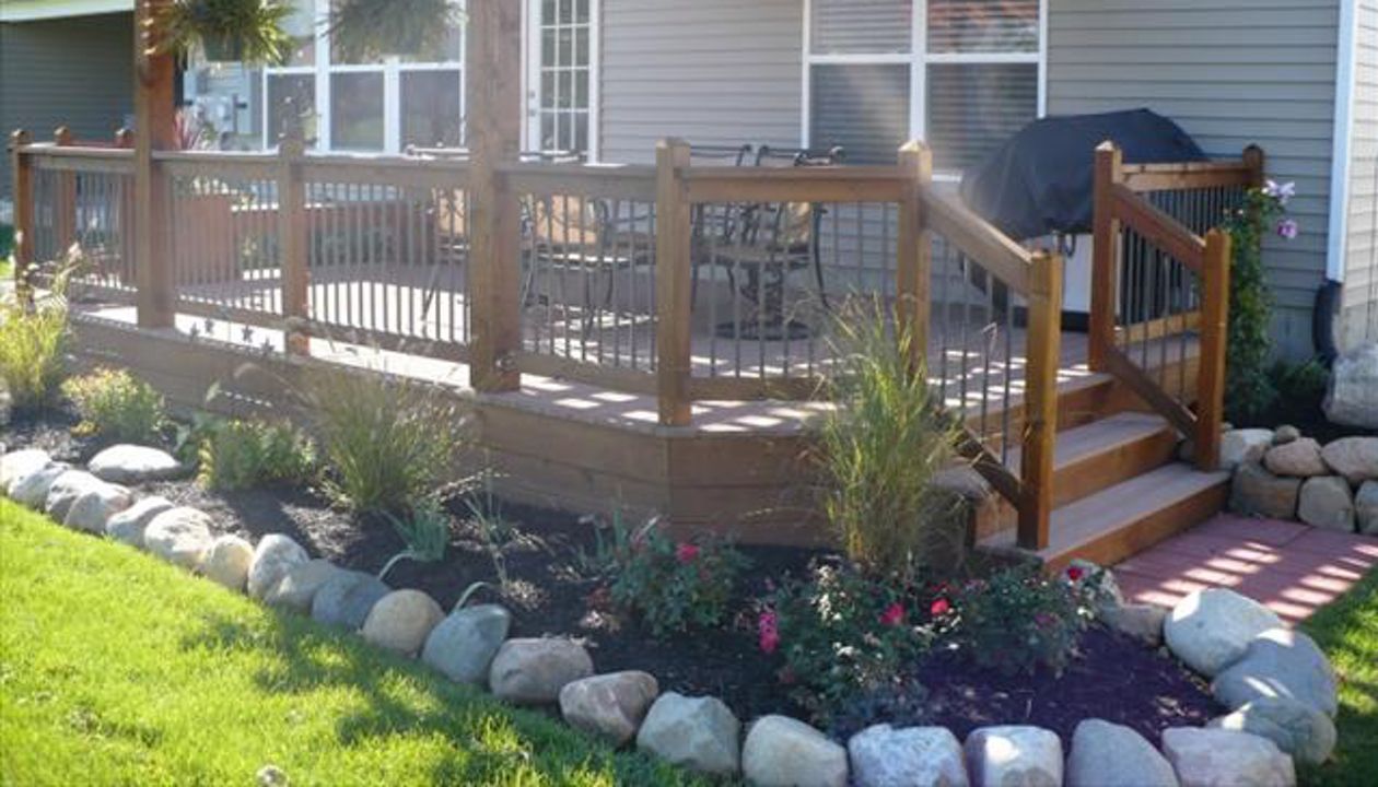 Deck w/ Trex Top Decking