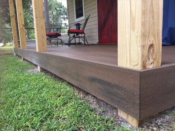 Trex Transcend fascia board adds to the aesethic of this project