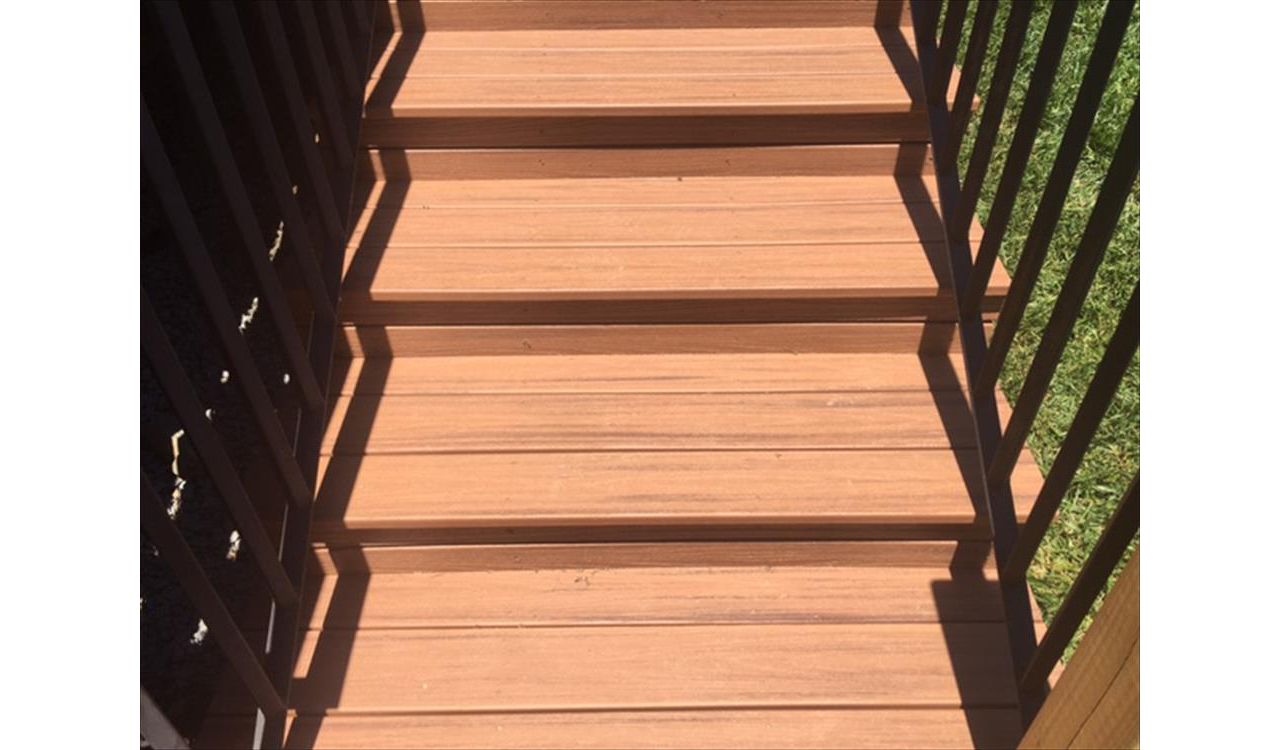 Trex stair treads and kick plates make sure your stairs are safe and look great for years to come!