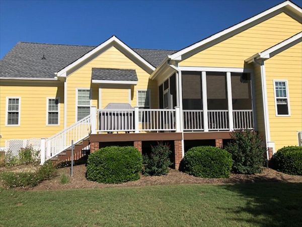 Great Trex Saddle Select screened porch & deck in Angier, NC