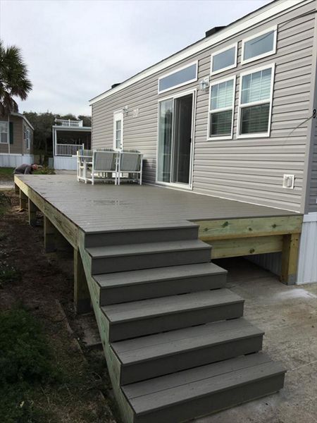 St Augustine beach - awaiting screen room
