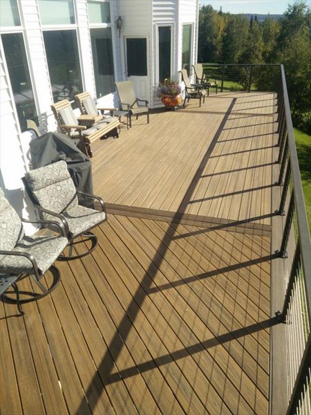 3 picture framed sections, outside squares run at a 45 degree angle while the middle section is parallel to home.