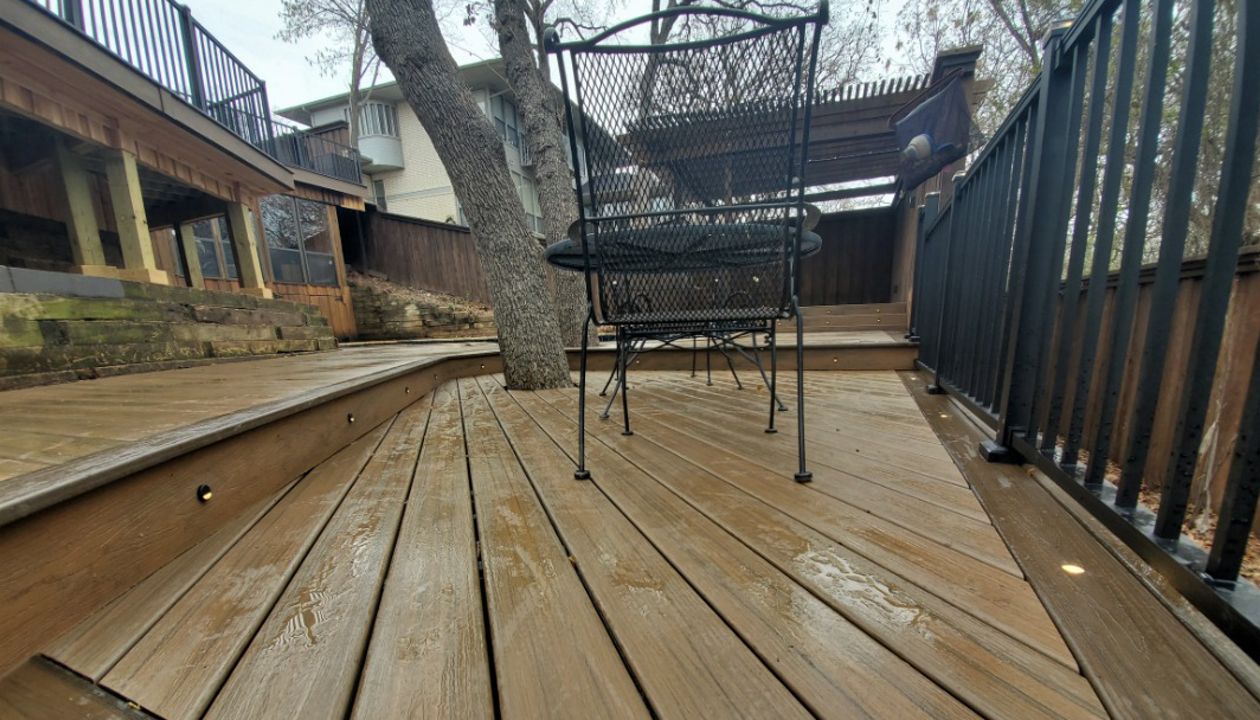 Post cap lights, riser lights, and recessed deck lights. Over 200 Trex lights total