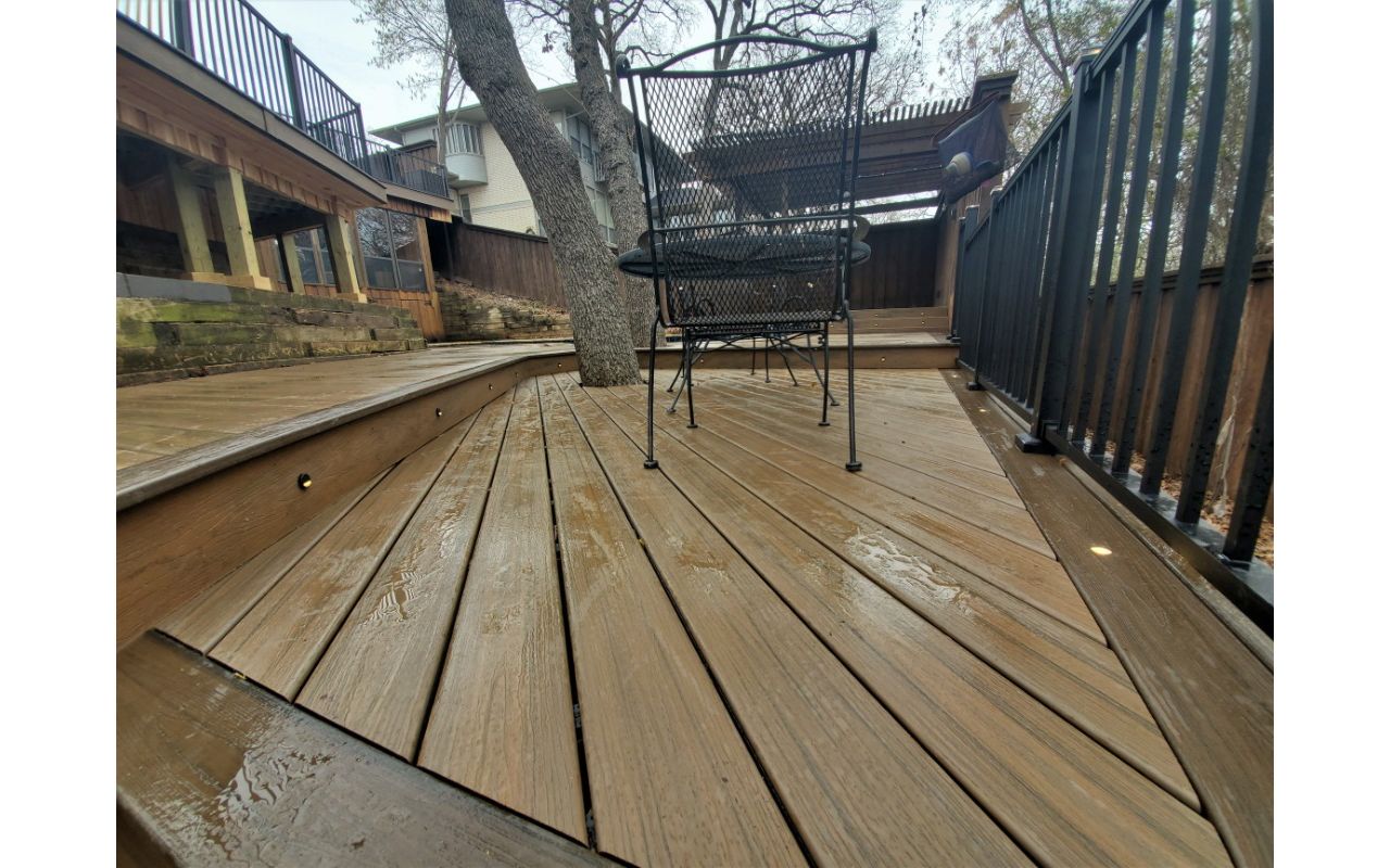 Post cap lights, riser lights, and recessed deck lights. Over 200 Trex lights total