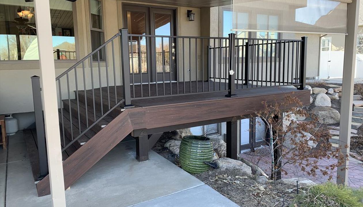 Trex Transcend Lava Rock Salt Lake County