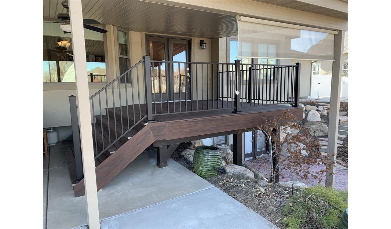 Trex Transcend Lava Rock Salt Lake County